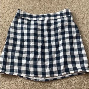 super cute checkered skirt